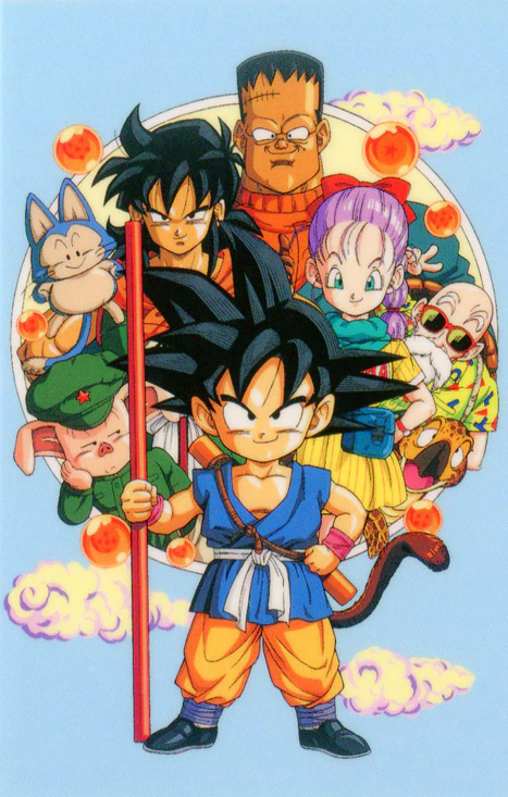 1980s_(style), 2girls, 6+boys, android_8, beard, black_eyes, black_hair, blue_background