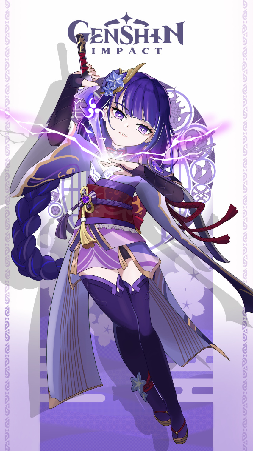 1girl, absurdres, armor, bangs, black_gloves, blunt_bangs, bowtie_removed, braid