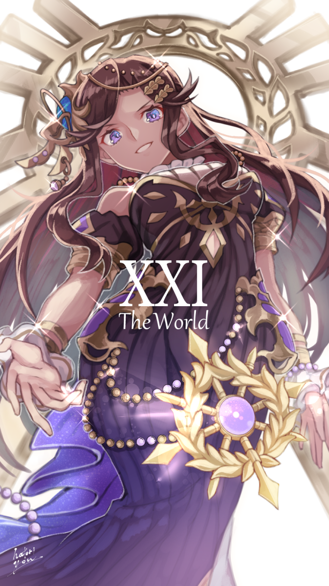 1girl, armlet, arms_at_sides, artist_name, bangs, blurry, bracelet, breasts