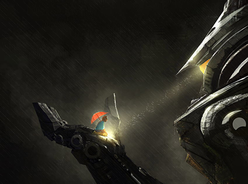 1girl, child, commentary, emmanuel_shiu, highres, kneeling, light, mako_mori