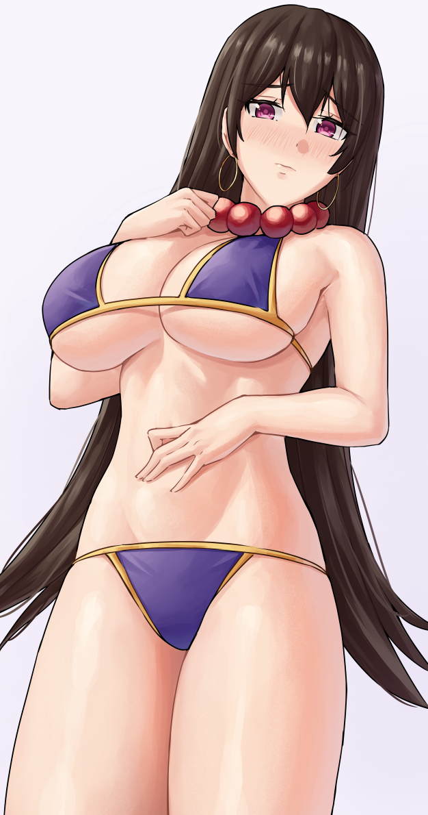 1girl, bangs, breasts, brown_hair, fate/grand_order, fate_(series), hair_between_eyes, large_breasts