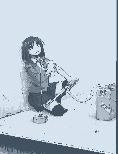 1girl, against_wall, bags_under_eyes, barefoot, blazer, bleeding, blood, blood_donation