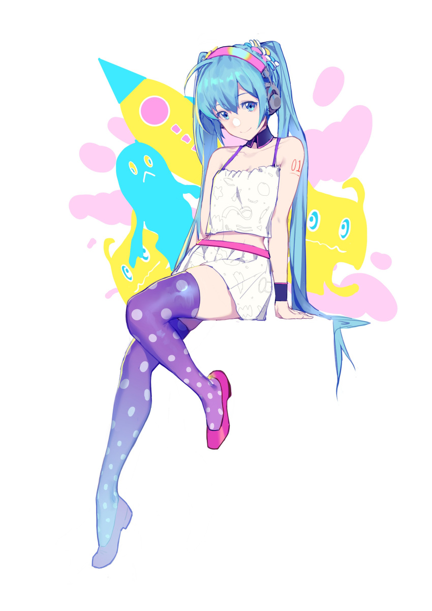 1girl, :<, absurdres, ahoge, aqua_eyes, aqua_hair, arm_support, bare_shoulders