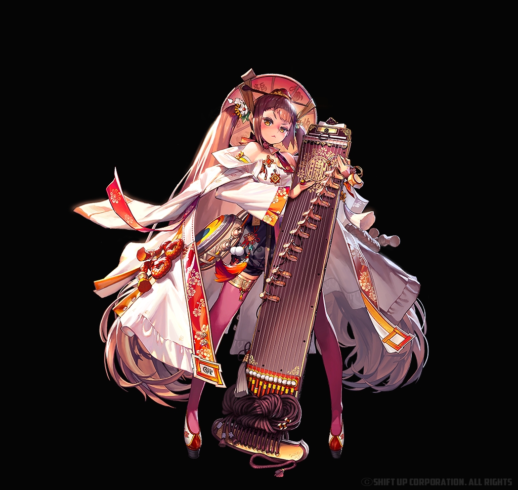 1girl, bare_shoulders, black_background, black_pants, blush, brown_hair, closed_mouth, coat