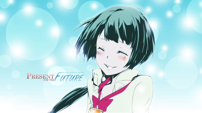 blue_hair, blush, katekyou_hitman_reborn, smile, yuni