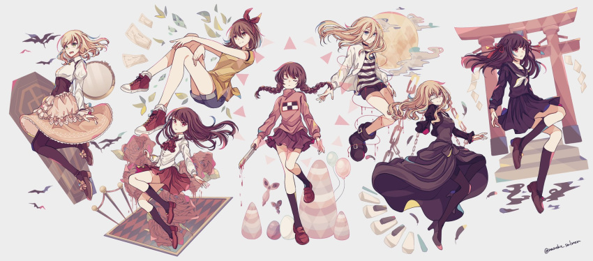 character_request, highres, ib, ib_(ib), madotsuki, nanoko, rachel_gardner, satsuriku_no_tenshi, tagme, yume_nikki