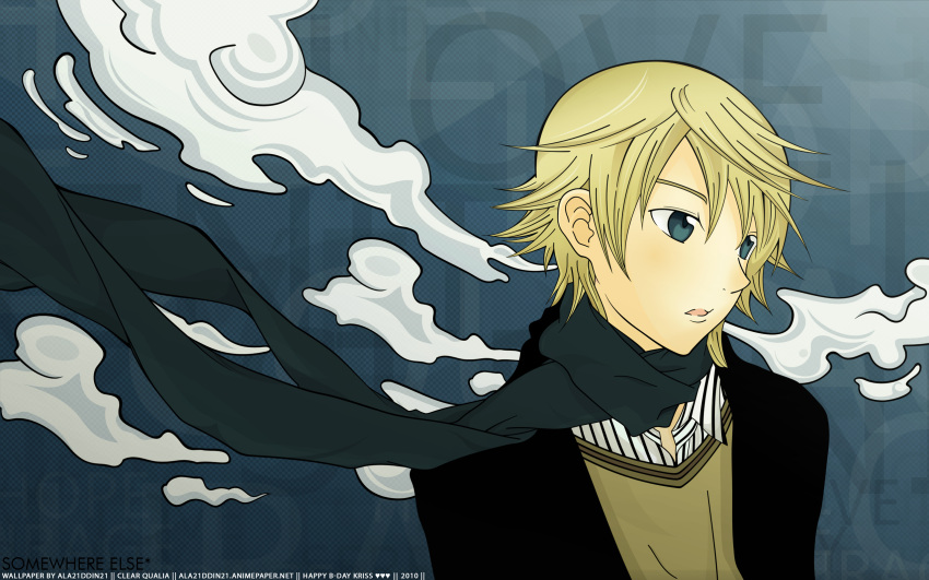 blonde_hair, clear_qualia, ponkotsu, tagme