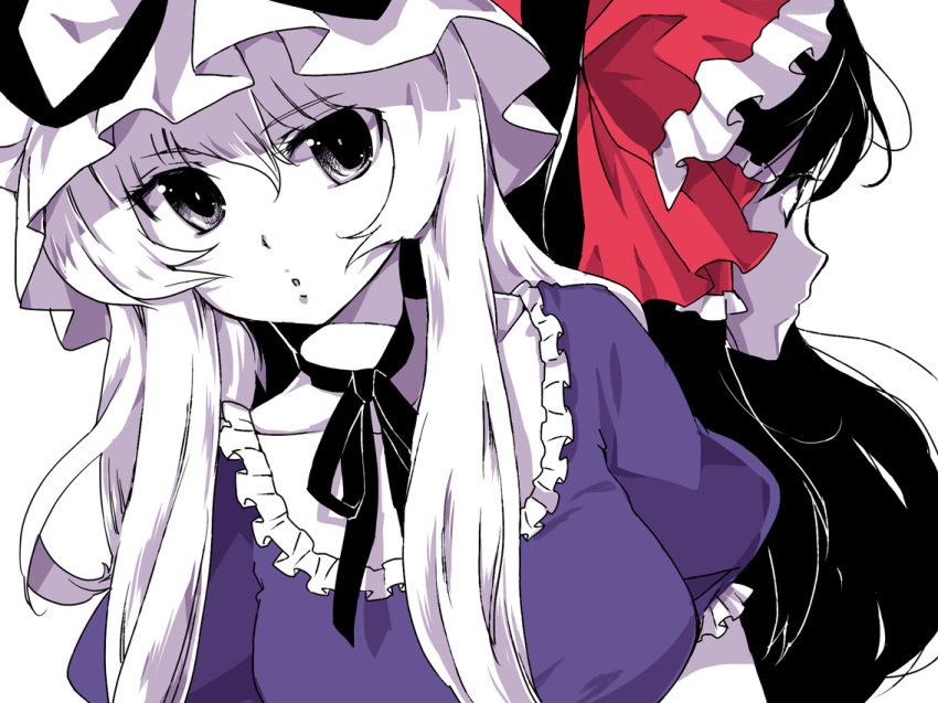 hakurei_reimu, multiple_girls, narumi, narumi_(momo27), touhou, yakumo_yukari