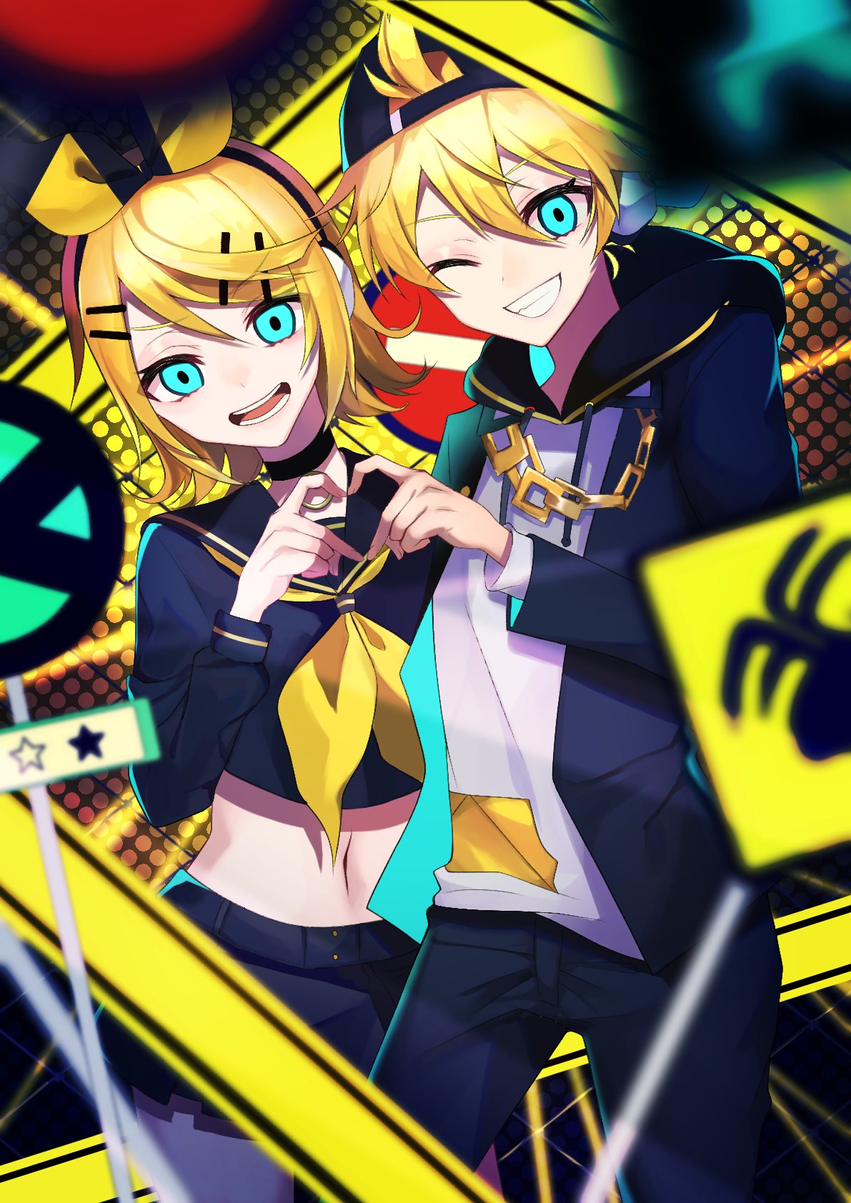 1boy, 1girl, aqua_eyes, backwards_hat, bangs, baseball_cap, black_collar, black_jacket