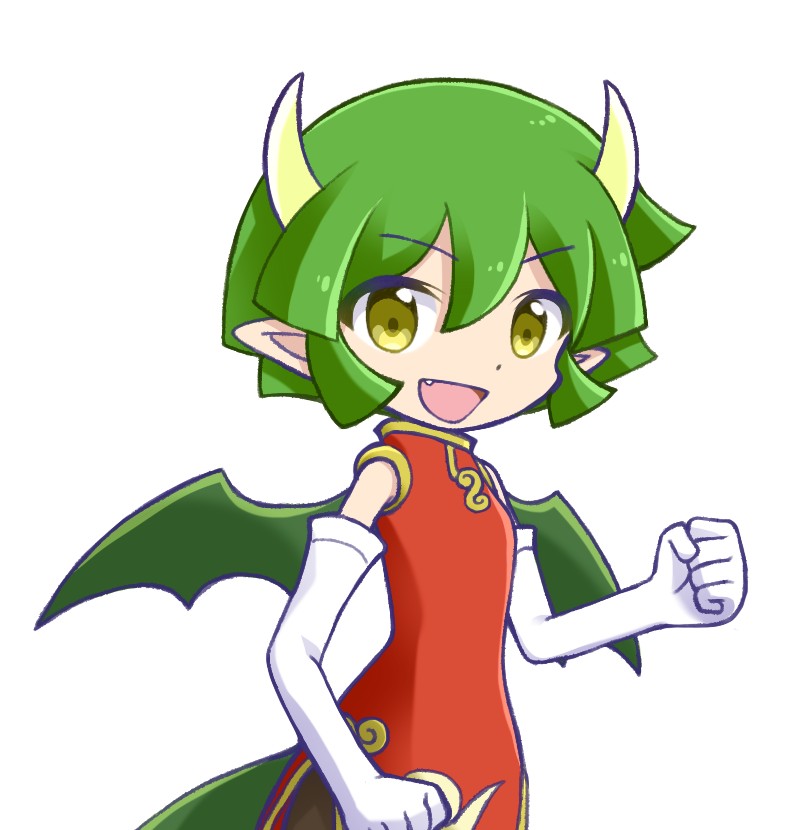 1girl, china_dress, chinese_clothes, draco_centauros, dragon_girl, dragon_horns, dragon_tail, dragon_wings