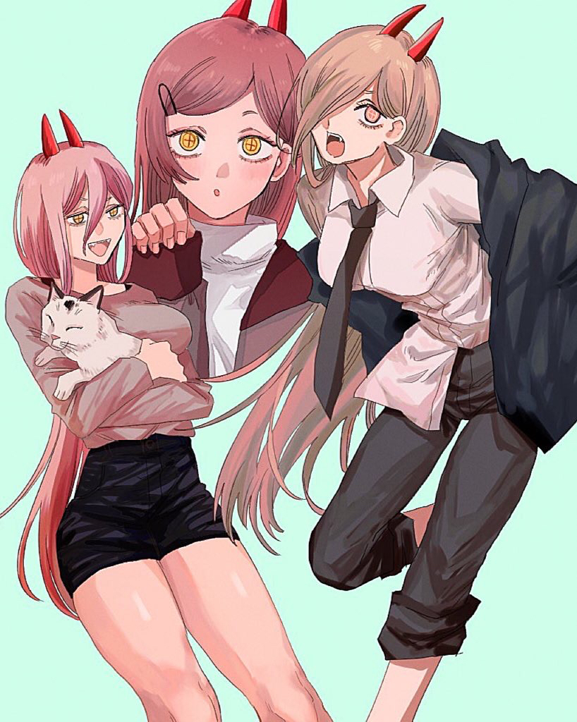 +_+, 1girl, 4chi, animal, bangs, black_jacket, black_neckwear, black_pants
