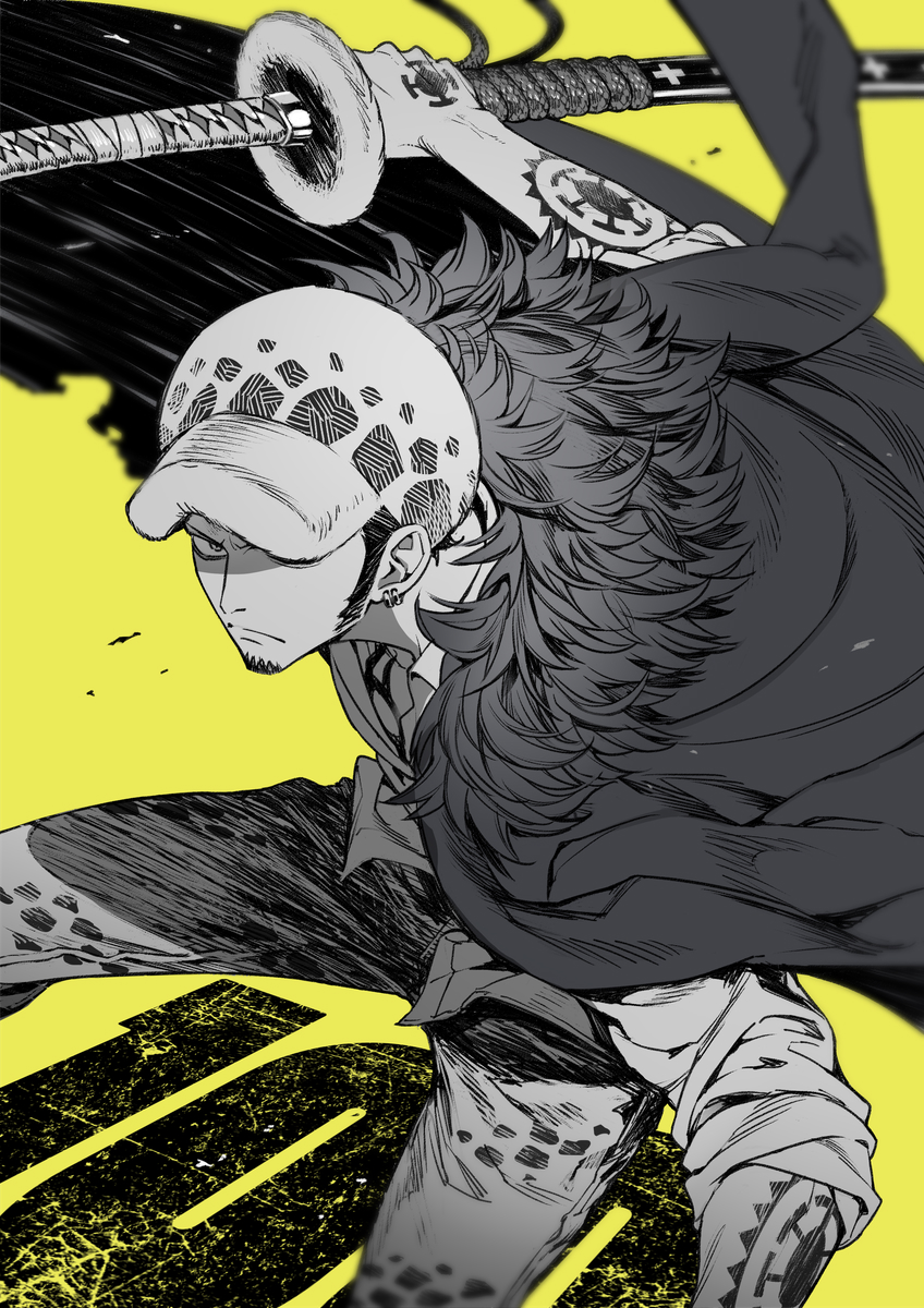 1boy, facial_hair, fur_coat, goatee, hat, highres, holding, holding_sword