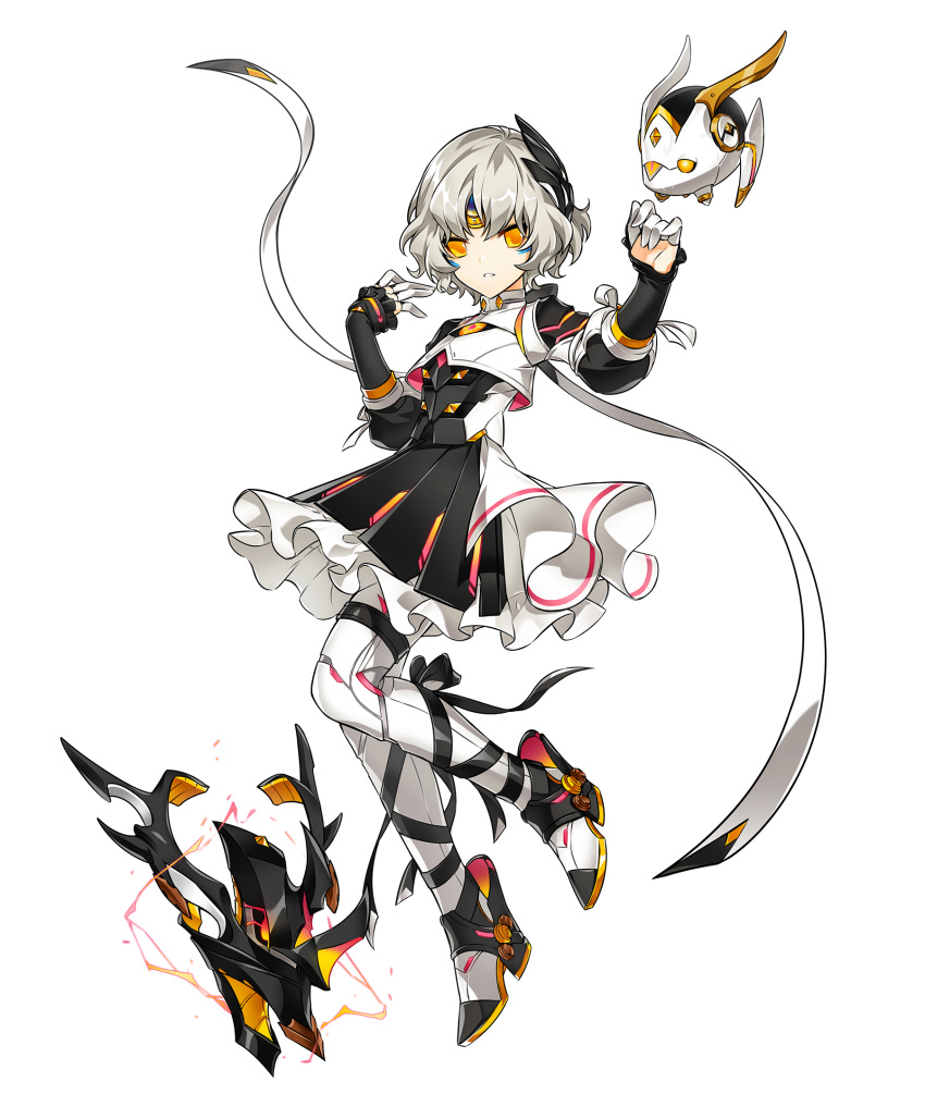 1girl, android, artist_request, code:_failess_(elsword), drone, earpiece, elsword, eve_(elsword)