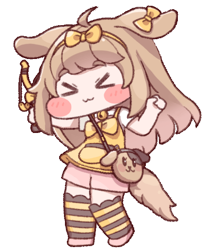 >_<, 1girl, :3, ahoge, animal_ears, animated, animated_gif, bangs
