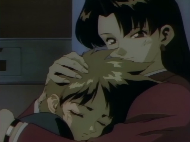 2girls, brown_hair, hold, key_the_metal_idol, kuriyagawa_sakura, mima_tokiko, petting, screenshot