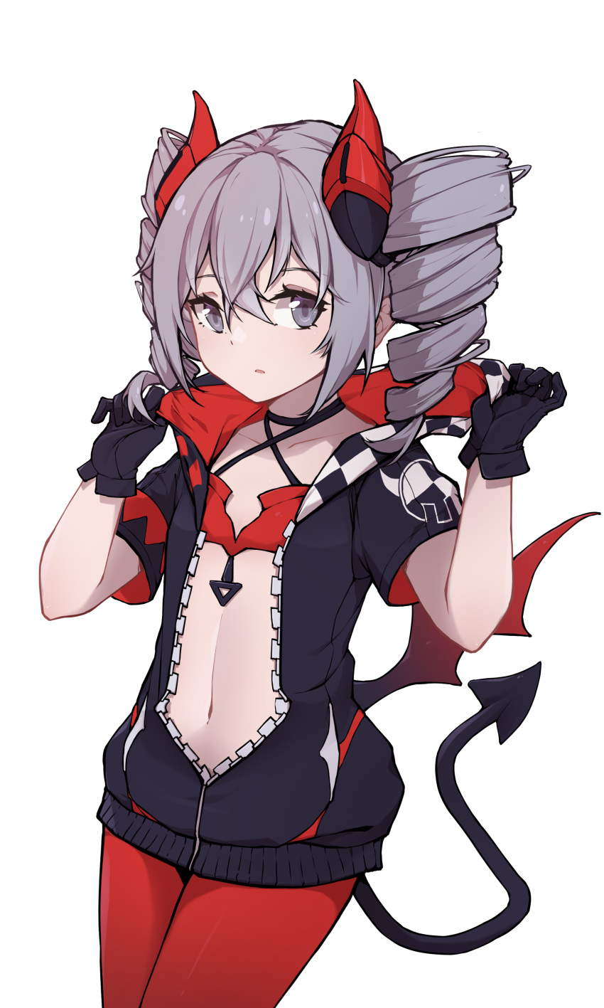 1girl, :o, absurdres, bangs, black_gloves, black_jacket, bronya_zaychik, bronya_zaychik_(yamabuki_armor)