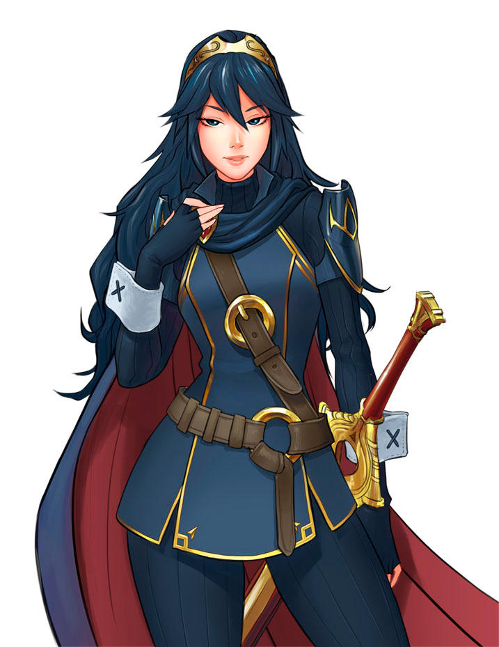 1girl, belt, blue_bodysuit, blue_eyes, blue_hair, blue_tunic, bodysuit, bodysuit_under_clothes