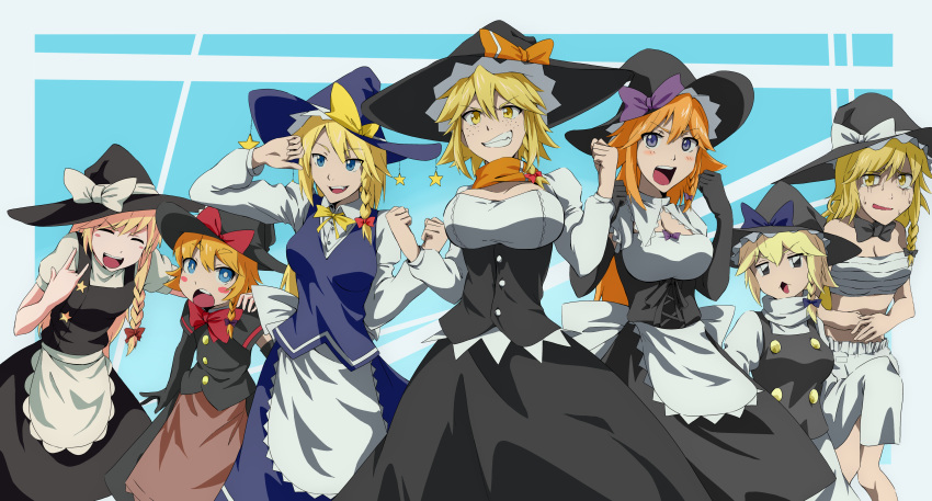 aasamu, absurdres, akane_(cookie), apron, bangs, black_bow, black_bowtie, black_capelet