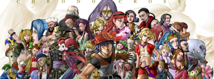 absolutely_everyone, character_request, chrono_cross, everyone, female, glenn_(chrono_cross), grobyc, harle