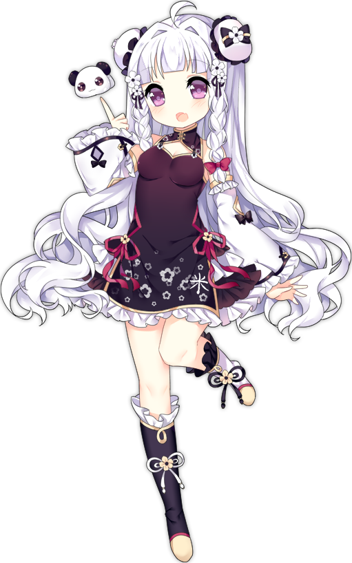 1girl, :d, ahoge, ark_order, asymmetrical_footwear, bangs, black_bow, black_dress