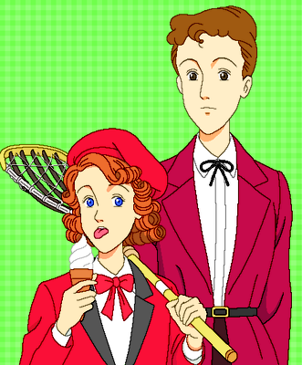 90s, alison_o'sullivan, drill_hair, felicia_roberts, food, hair_up, hat, ice_cream