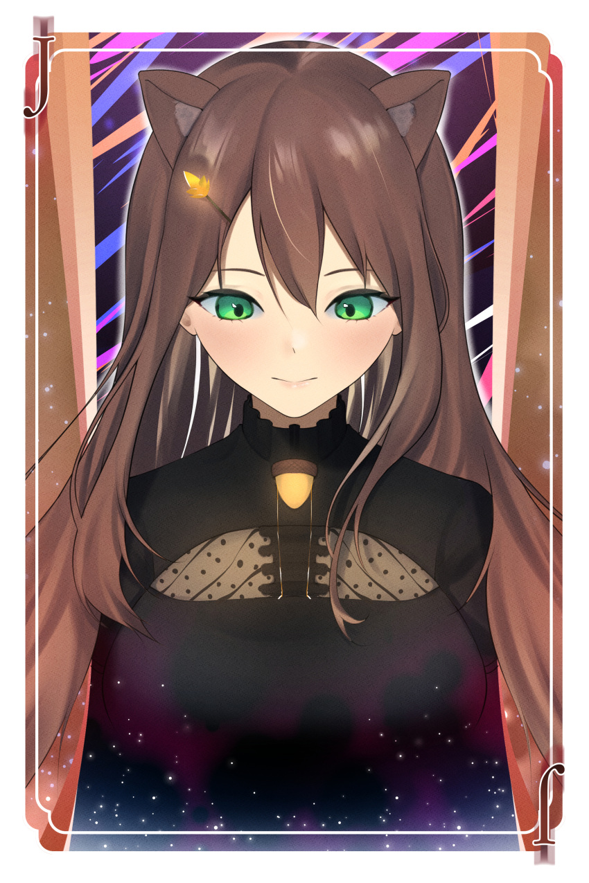 1girl, absurdres, ahri, ahri_(cosplay), animal_ears, ayunda_risu, black_shirt, blush