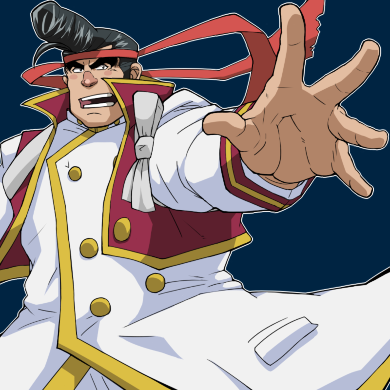 1boy, black_hair, blush, feet_out_of_frame, foreshortening, hachimaki, hair_strand, headband