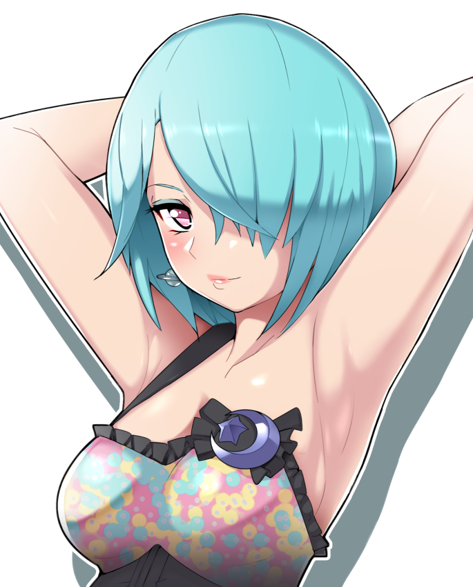 10s, 1girl, aqua_hair, houjou_cosmo, pripara