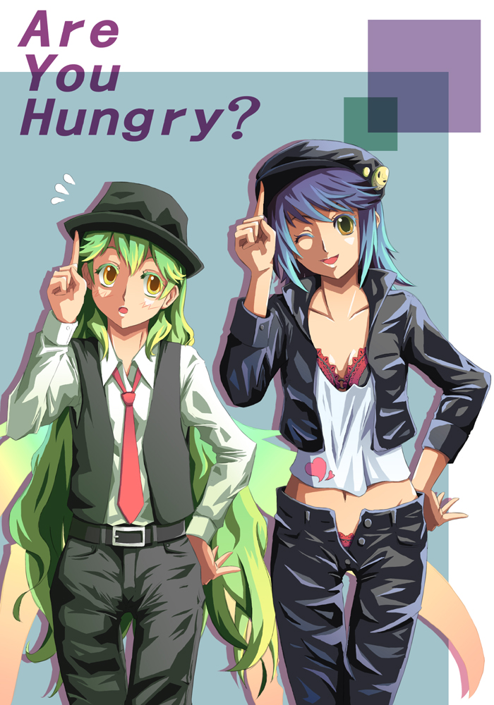 alternate_hairstyle, ar_tonelico, ar_tonelico_ii, bad_id, badge, belt, beret, blue_hair