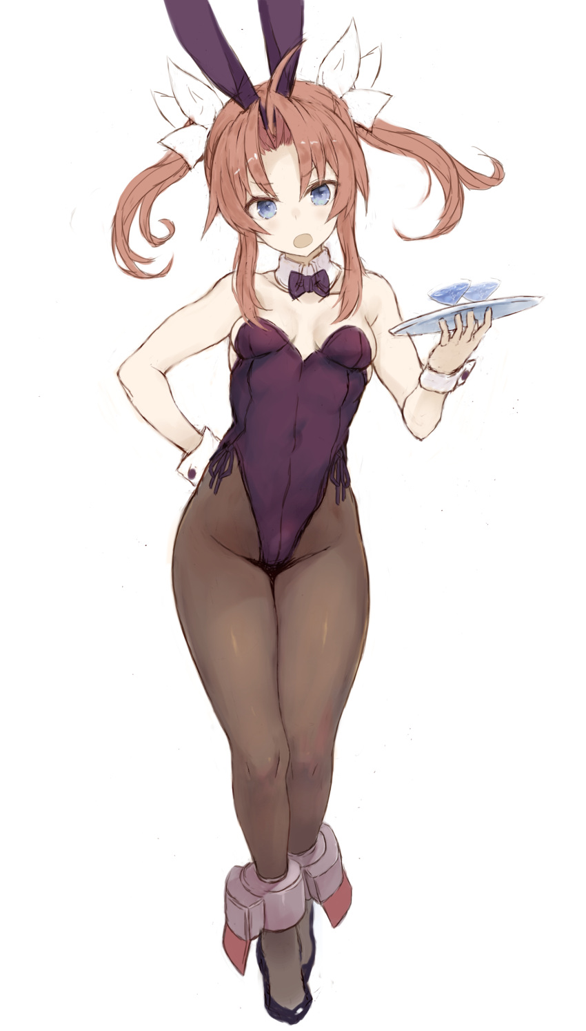 1girl, absurdres, alternate_eye_color, animal_ears, arm_behind_back, bangs, bare_shoulders, black_footwear