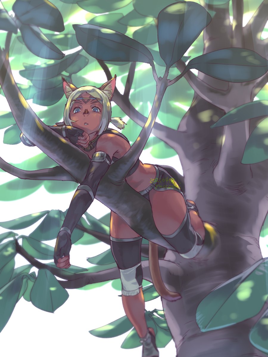 1girl, 2021, animal_ear_fluff, animal_ears, artist_name, bangs, black_gloves, blonde_hair