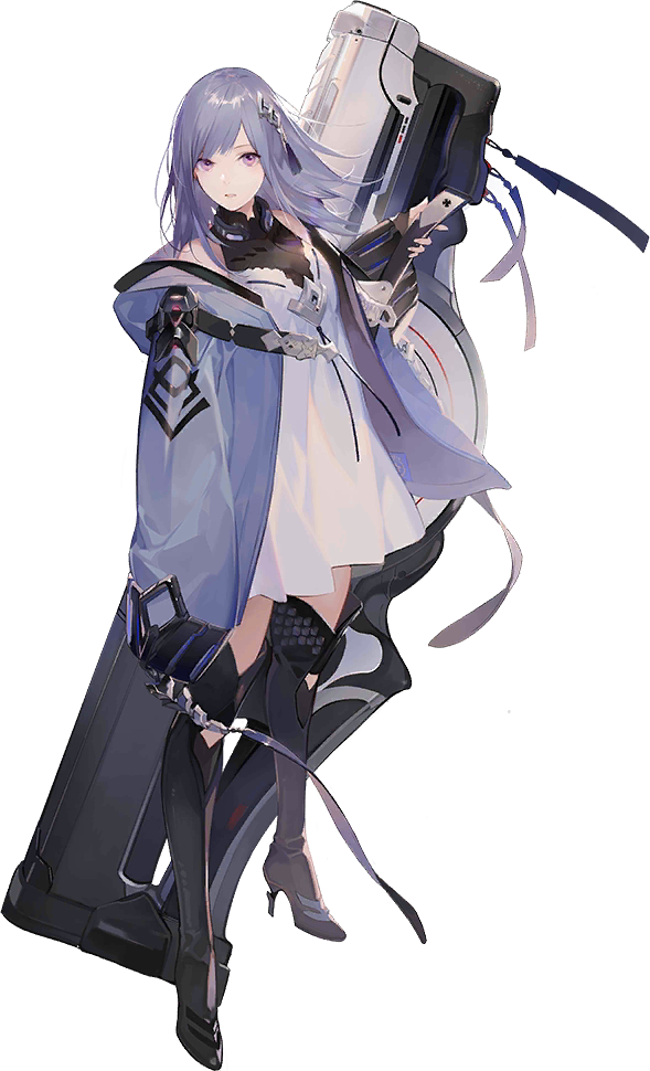 1girl, black_footwear, boots, breasts, dress, full_body, hair_ornament, halterneck