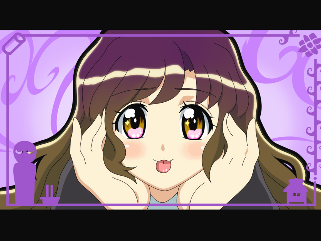:p, gradient_hair, hijiri_byakuren, letterboxed, long_hair, multicolored_hair, parody, shiro_sato