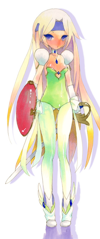 blonde_hair, blue_eyes, celes_chere, female, final_fantasy, final_fantasy_vi, headband, leotard