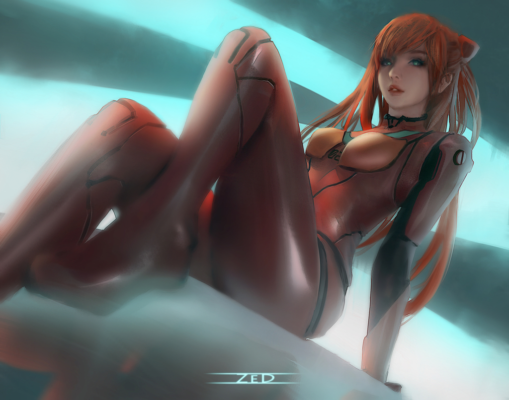 1girl, artist_name, bangs, blue_eyes, bodysuit, braid, closed_mouth, lips