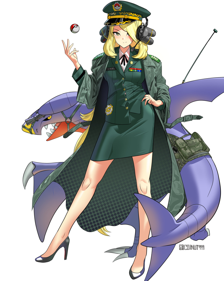 1girl, absurdres, alternate_costume, antennae, artist_name, blonde_hair, camouflage, camouflage_jacket