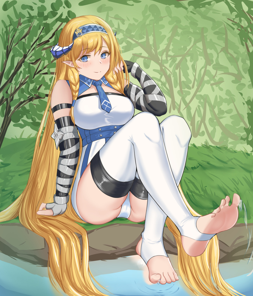 1girl, absurdres, alinlinlinglin, arknights, arm_strap, arm_support, bangs, black_gloves