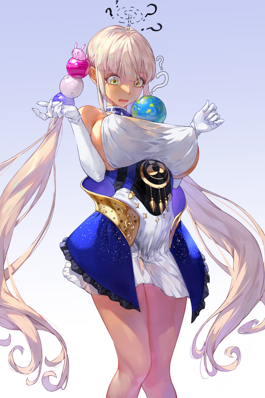 1girl, absurdres, bangs, breasts, commentary_request, dark-skinned_female, dark_skin, earth_(planet)