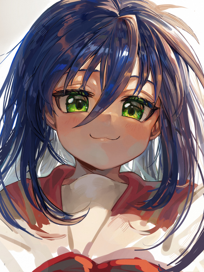 1girl, :3, absurdres, bangs, blue_hair, blush, closed_mouth, commentary