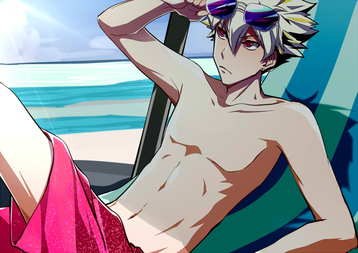 fanart, male, pixiv_id_8379671, rudo_jesus, solo, tokyo_yamanote_boys