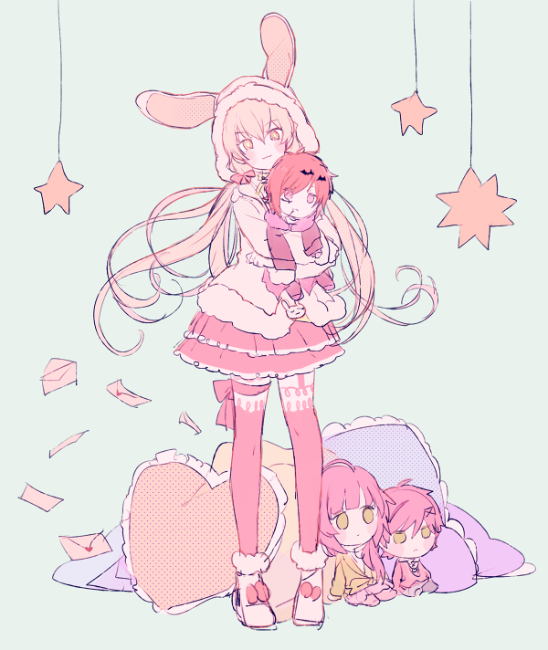 collar_x_malice, fanart, female, hana_(collar_x_malice), hoshino_ichika, hoshino_kazuki_(collar_x_malice), isshiki_yasuhiro, pixiv_id_4825799