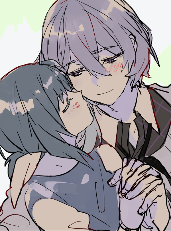 charade_maniacs, chigasaki_mamoru, duo, fanart, female, male, pixiv_id_4825799, sena_hiyori