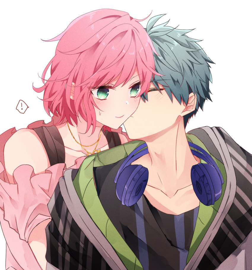ange_(angelique_luminarise), angelique_luminarise, duo, fanart, female, kanata_(angelique_luminarise), male, tekodeteko