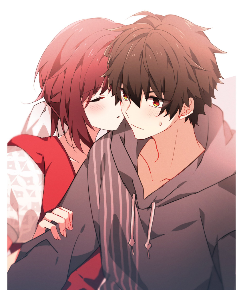 charade_maniacs, dazai_mei, duo, fanart, female, sena_hiyori, tekodeteko