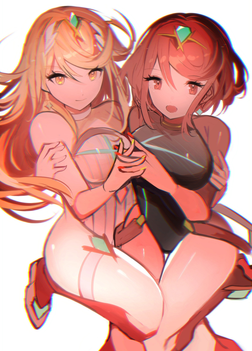 absurdres, bangs, blonde_hair, breasts, chest_jewel, gem, headpiece, highres
