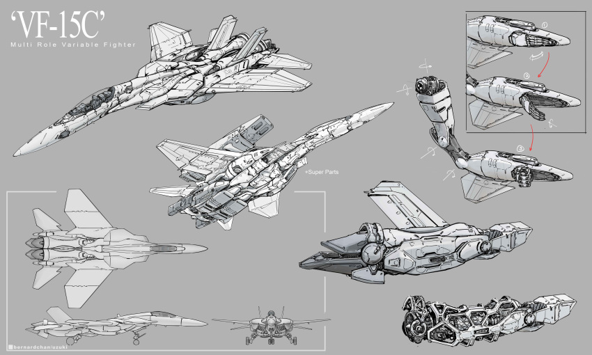 absurdres, cockpit, commentary, comparison, english_commentary, english_text, highres, landing_gear