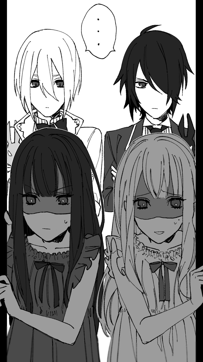 airi_(shiro_to_kuro_no_alice), fanart, female, luna_(shiro_to_kuro_no_alice), male, pixiv_id_11338758, rain_(shiro_to_kuro_no_alice), shiro_to_kuro_no_alice