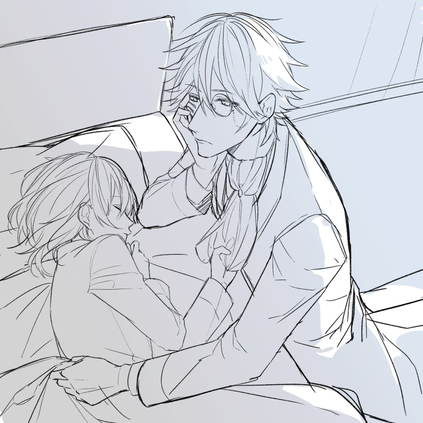 ayazuki_mei, charlie_(meiji_tokyo_renka), duo, fanart, female, male, meiji_tokyo_renka, pixiv_id_11338758
