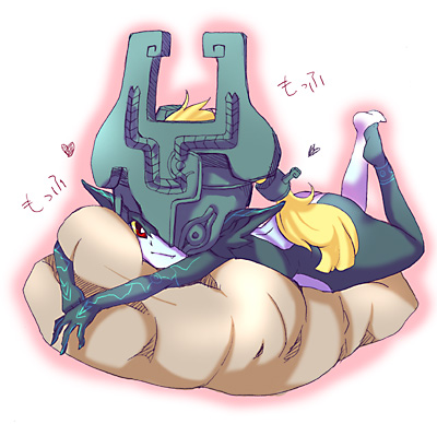 dogear, fang, helmet, inumimi_moeta, lowres, midna, nintendo, pillow