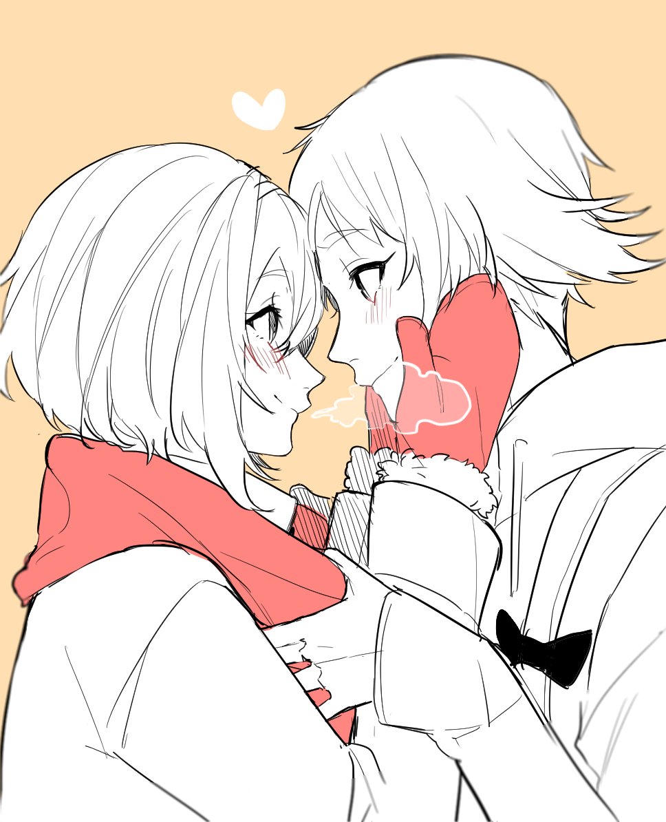 akagami_mashiro, duo, fanart, female, kakeya_saji, kyoukai_no_shirayuki, male, pixiv_id_11338758